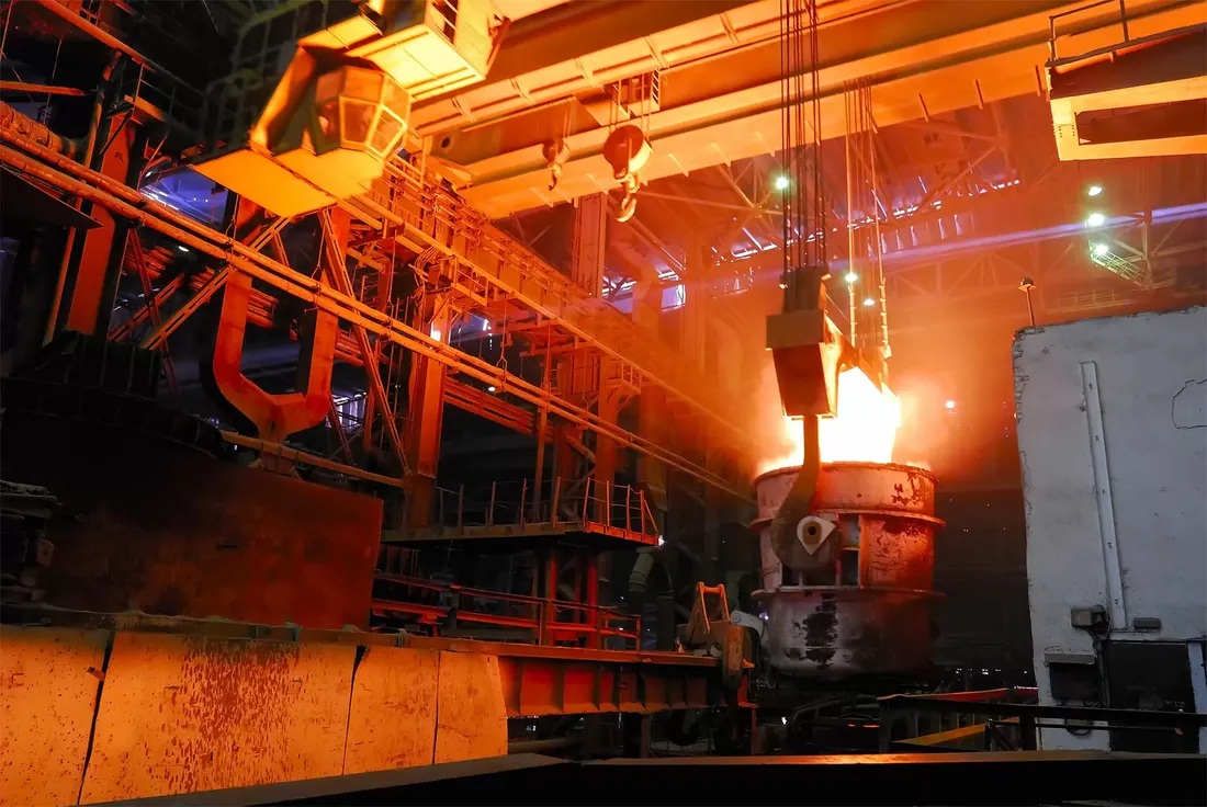 Molten-metal handling in Relia Casting&rsquo;s existing foundry gallery