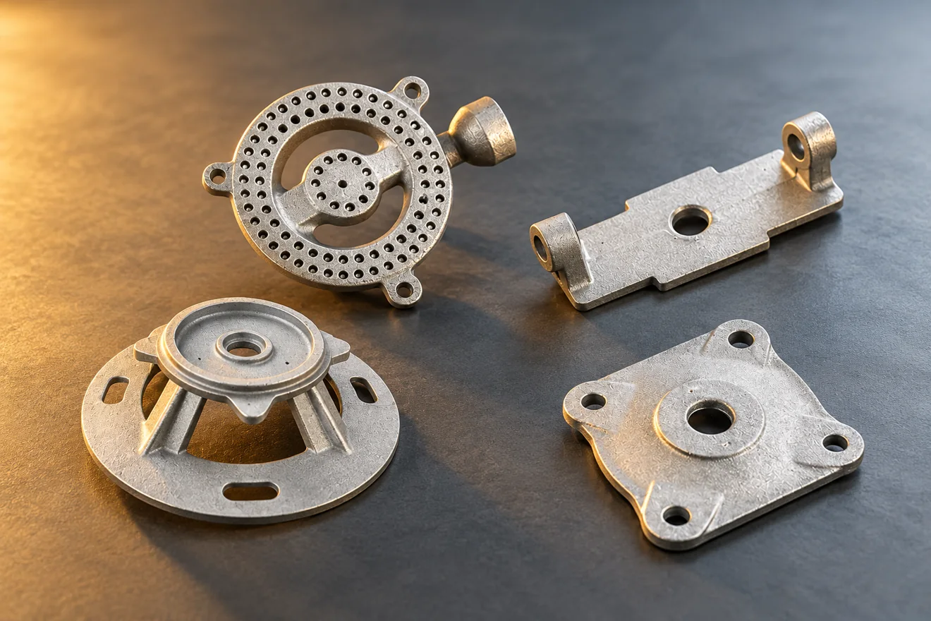 Several component forms illustrate the need for part-specific supply references.