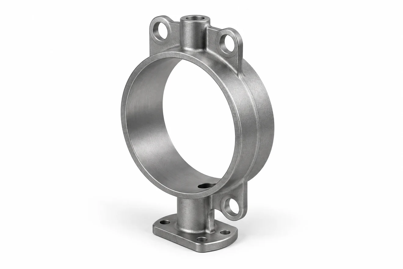 An annular body provides a different reference for locating inspection areas.