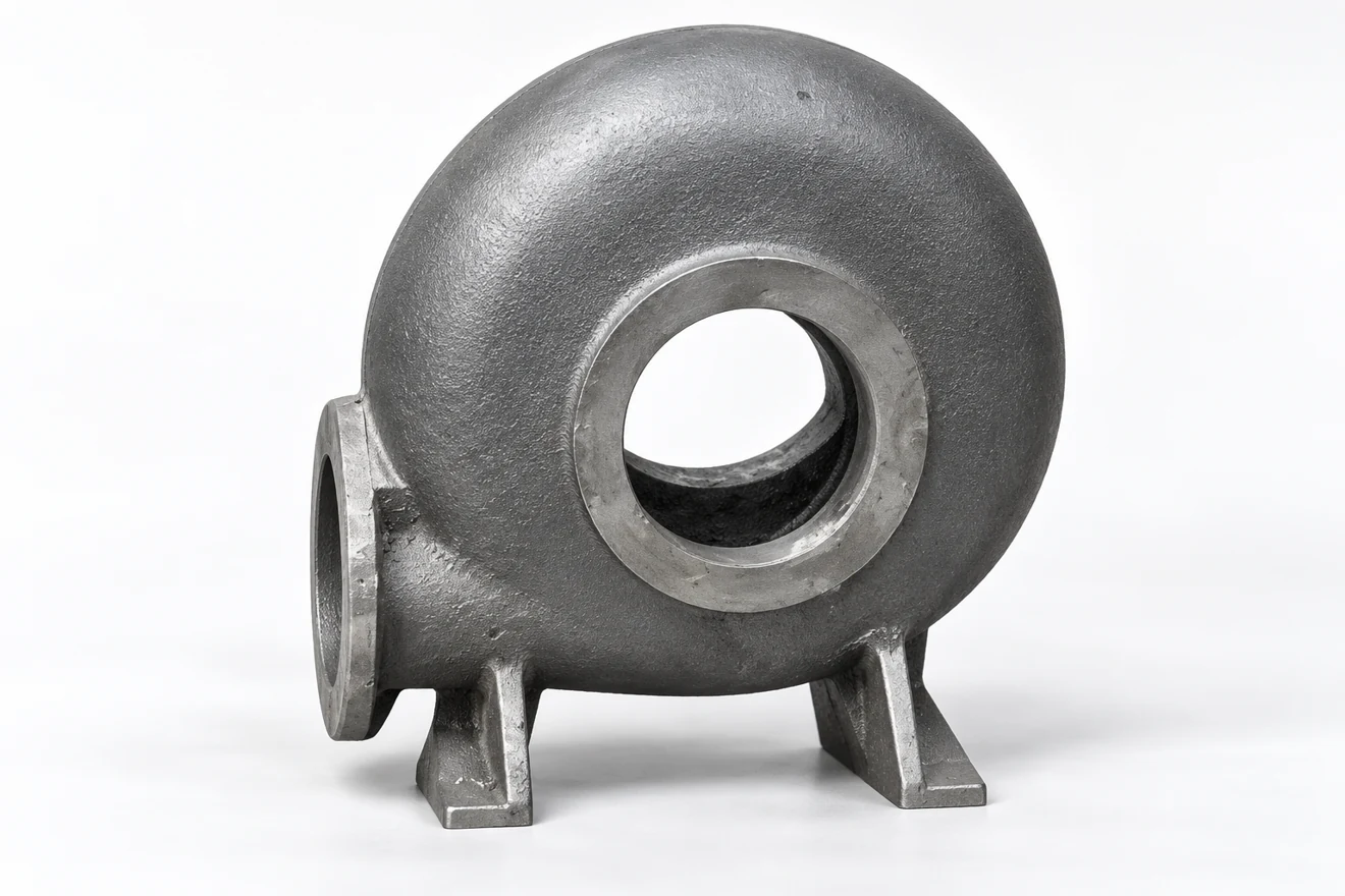 A volute-like housing has a different material, passage and interface review.