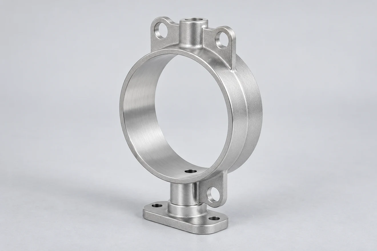 open ring body illustration. A detailed ring body is a different casting-and-finishing example.