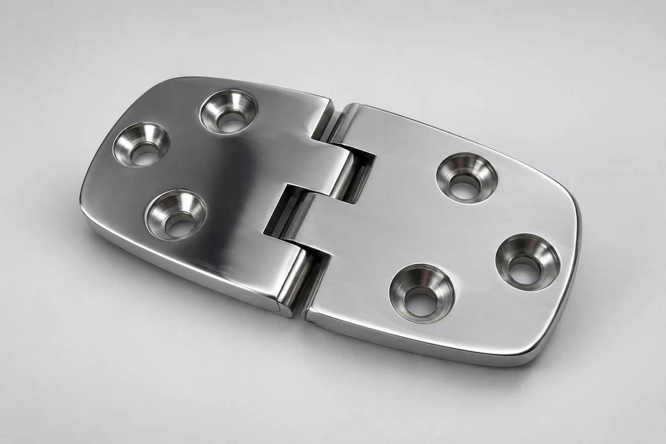 A hinge introduces a different detailed-body and working-interface combination.
