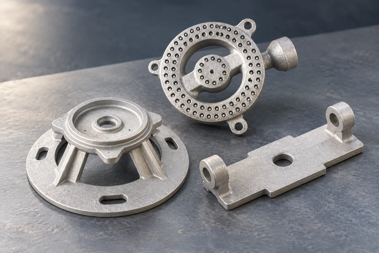 AI detail of a reference mounting hole and support web