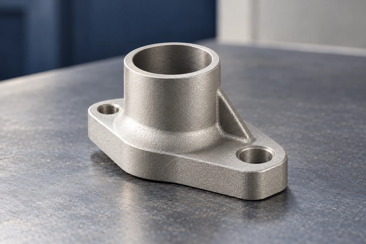AI close-up of a generic catalogue-derived fitting used only as a geometry reference