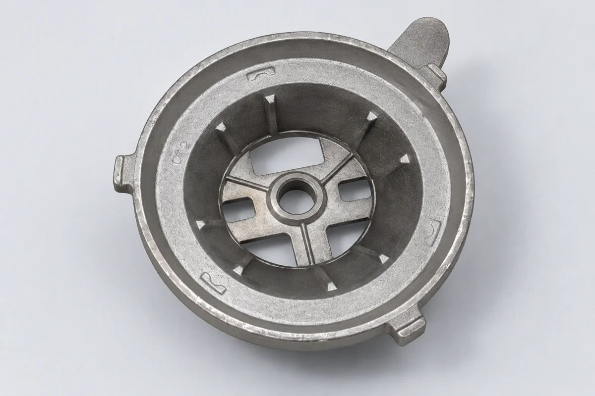 A ribbed housing adds cavity and central-contact requirements.
