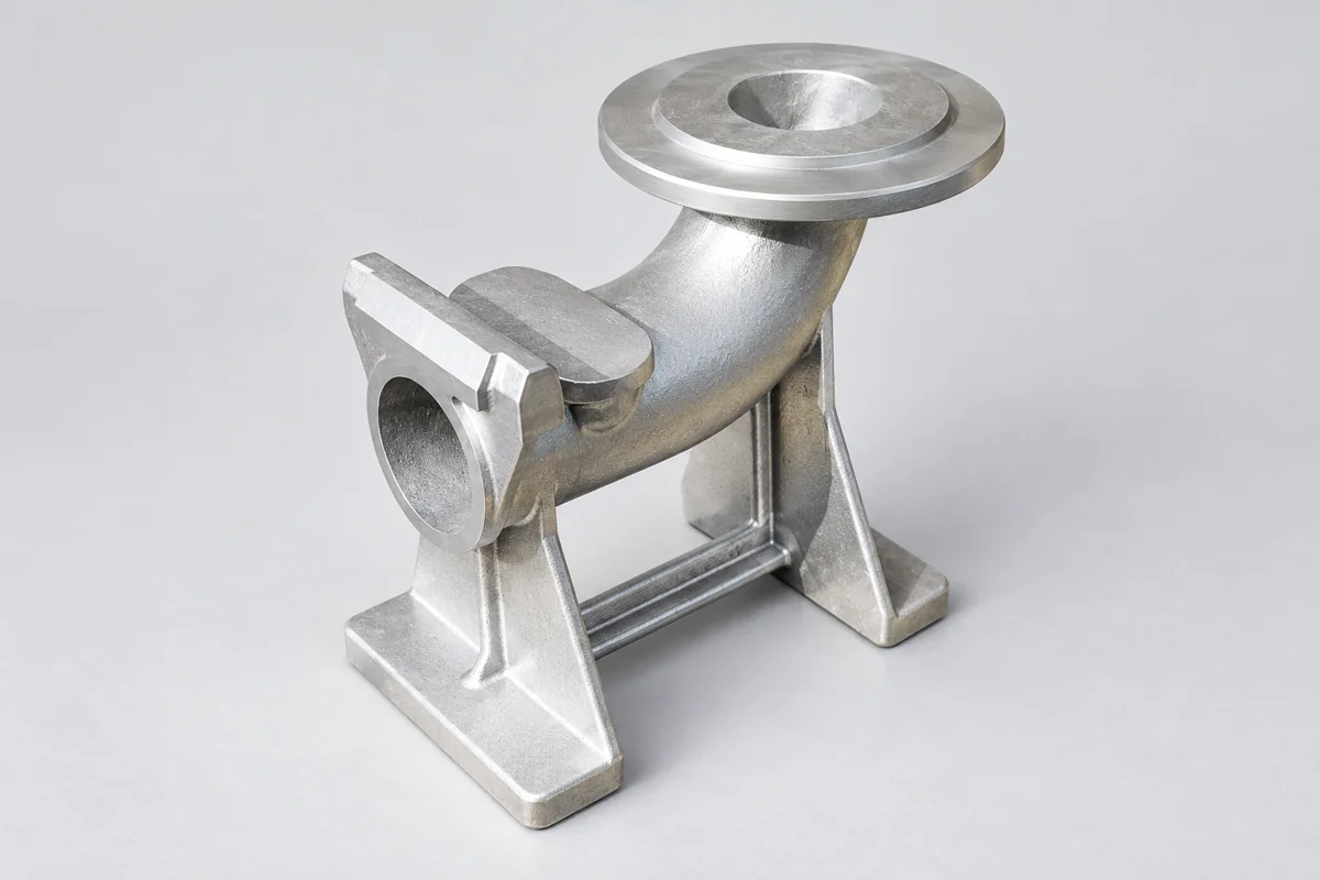 Flange contacts and the surrounding body can have separate surface duties.