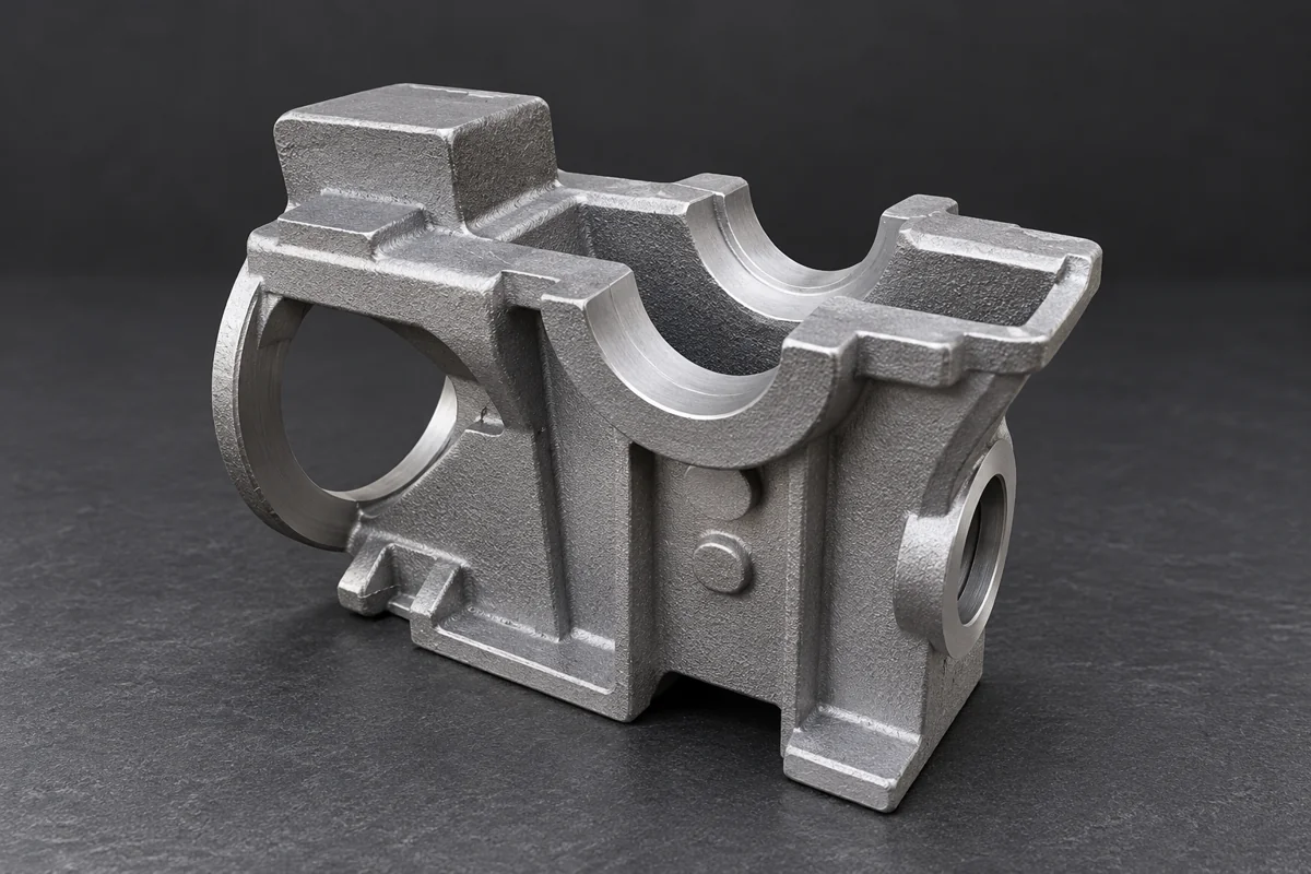 Open bearing saddle with a semicircular seat, lower windows and supporting feet