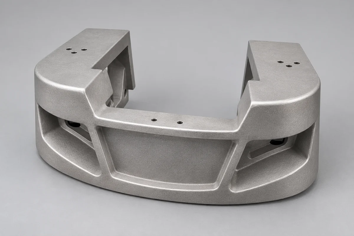 An open U-shaped body presents a separate support and handling geometry.