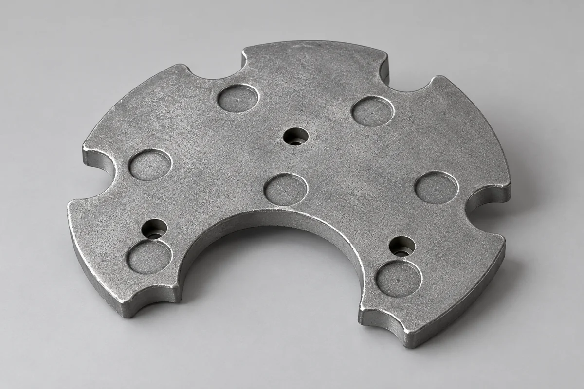 An open plate adds edges and openings to the masking review.
