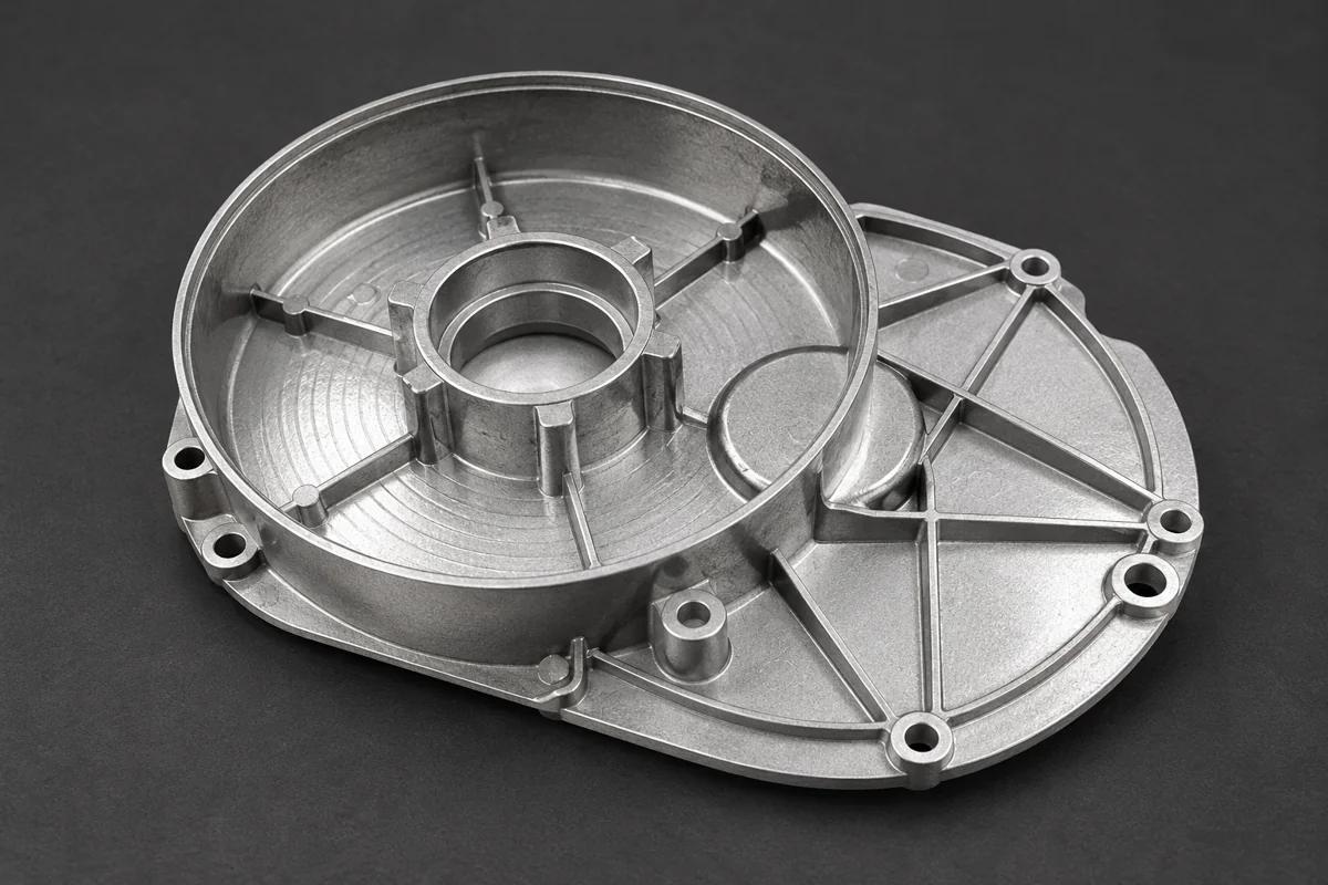 A recessed cover provides a different combination of fixing regions and central features.