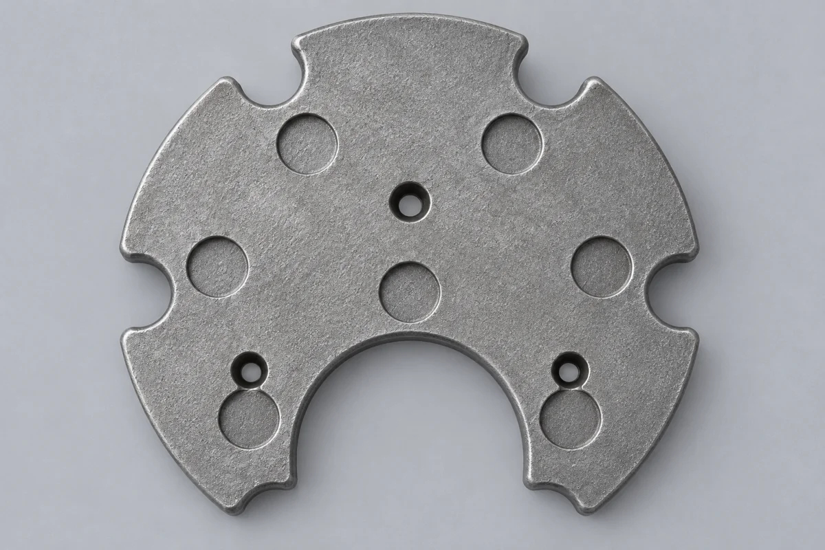 An open plate needs a support plan that accounts for the missing central material.