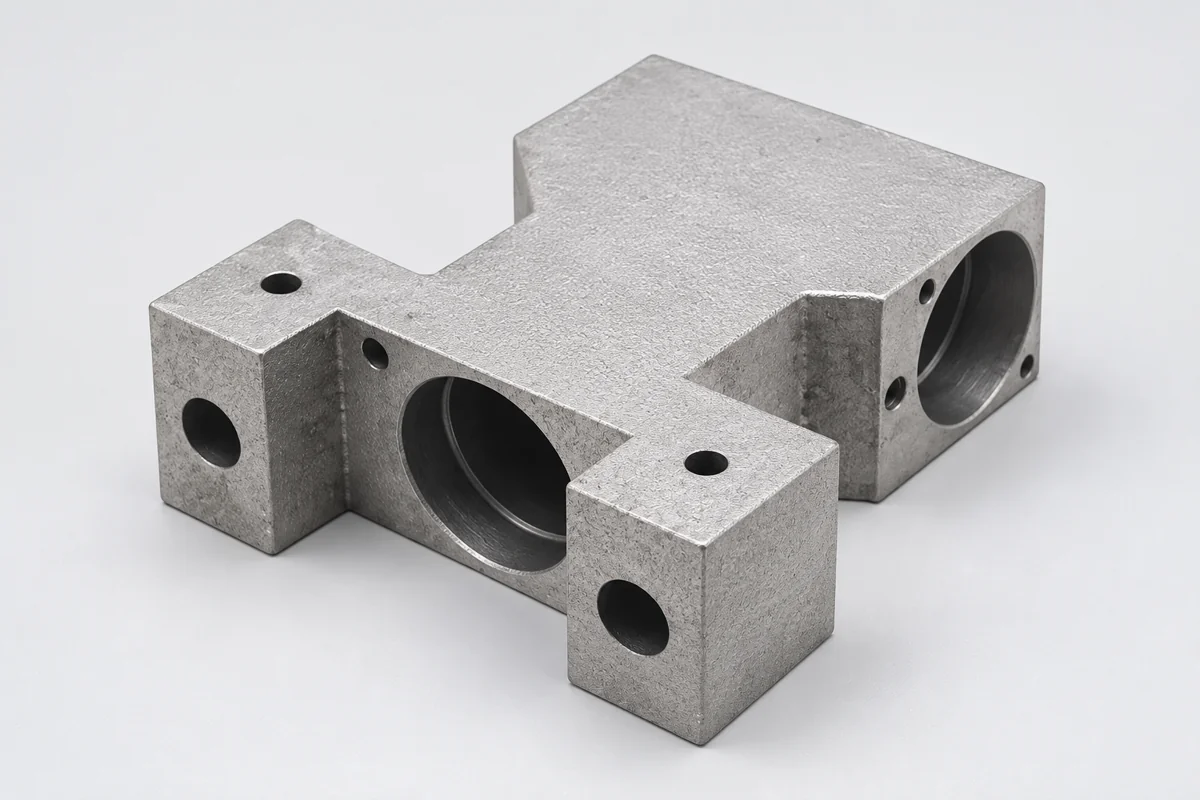 A multi-opening block needs defined coating and protected-contact regions.